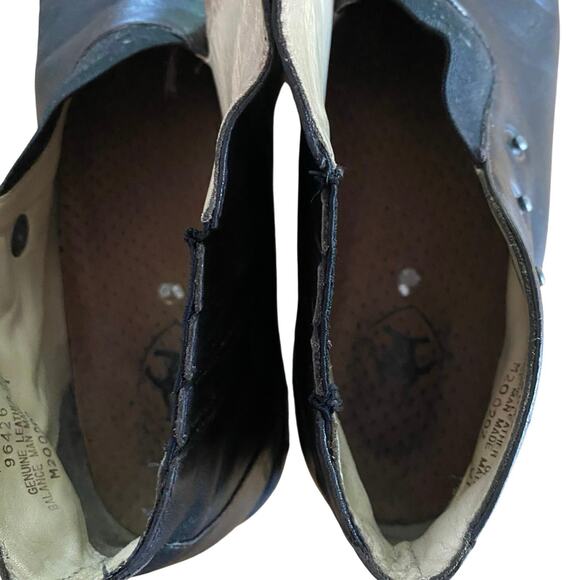 Ariat "3 Snap Spat" Women's Dk Brown Leather Chelsea Ankle Bootie/Boot, Size 8 - Picture 5 of 15